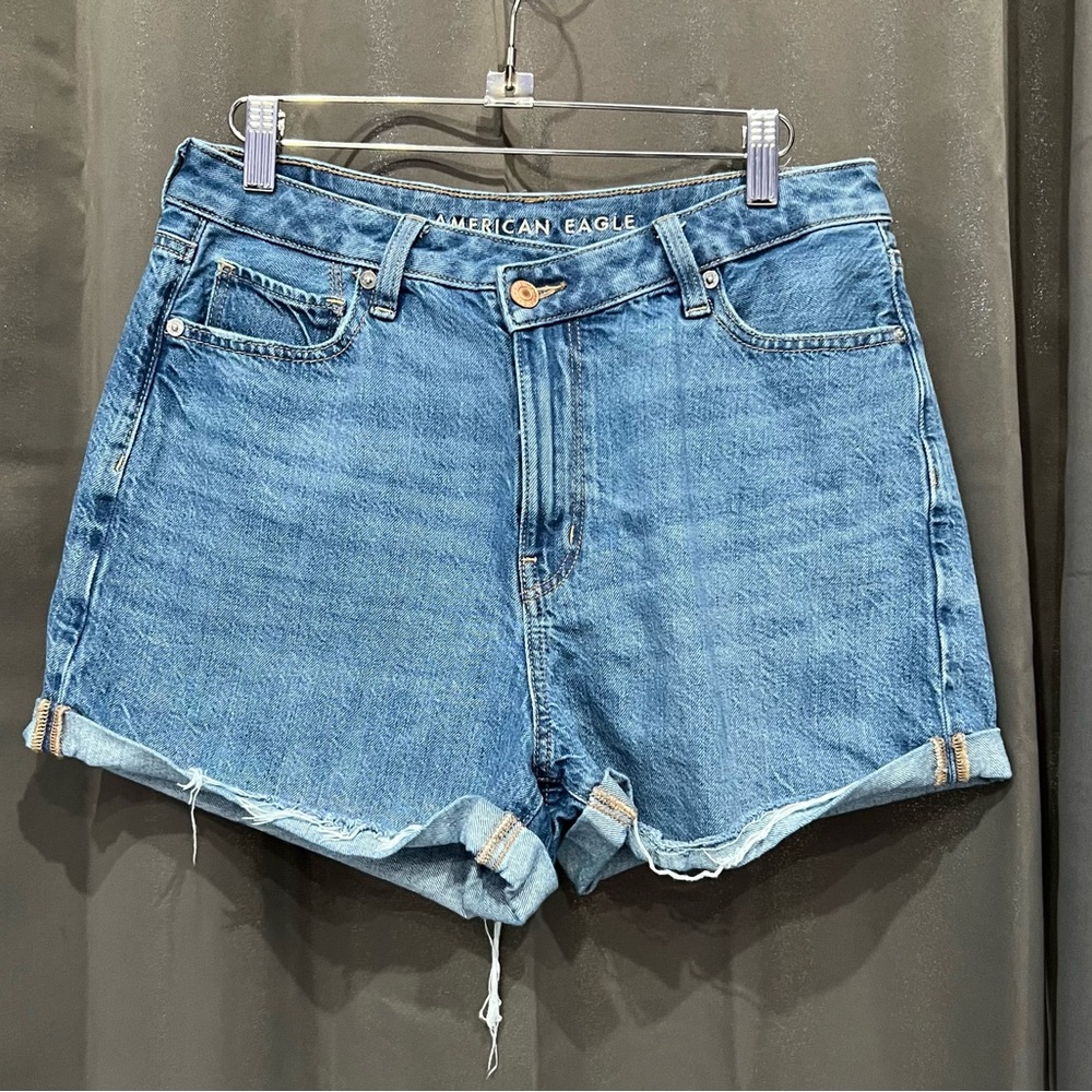 American Eagle Outfitters Women's Blue Denim Shorts